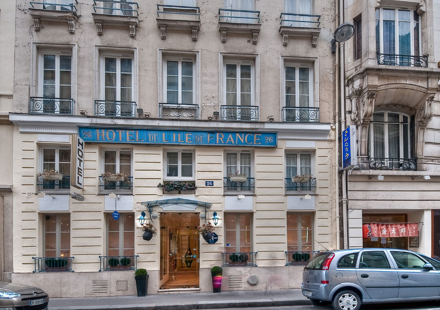 Hotel Ile De France Opera Paris Exteriör bild